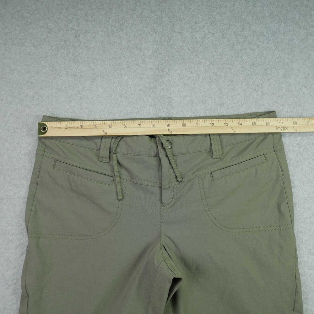 Athleta Pants Womens 8 Green Cargo Hiking Outdoor Straight Leg - Picture 6 of 16